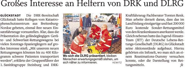 Großes Interesse an Helfern von DRK